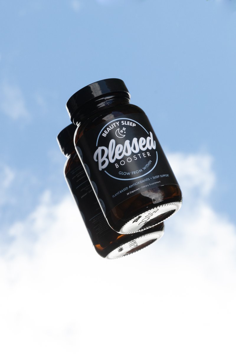 Beauty Sleep is here!🌙💤  A beautifying skincare + sleep support supplement all in one.
Wake up REFRESHED &amp; RADIANT with Beauty Sleep, Blessed Booster.🤍✨☁️
ehplabs.com/pages/blessed-…