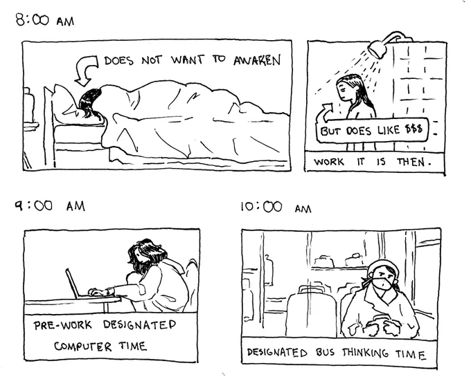 not even the day job stops hourly comic day 