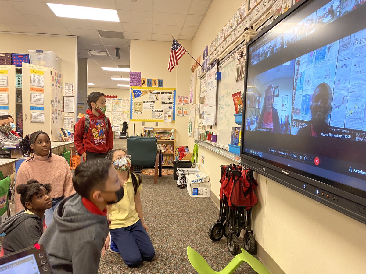 msrojas4th's tweet photo. We were all so proud to see our classmate and friend on the announcements sharing so many amazing facts about Black History Month! Go Landon Go! @TosheaMc @hearnehusky https://t.co/Z1gKo711I6