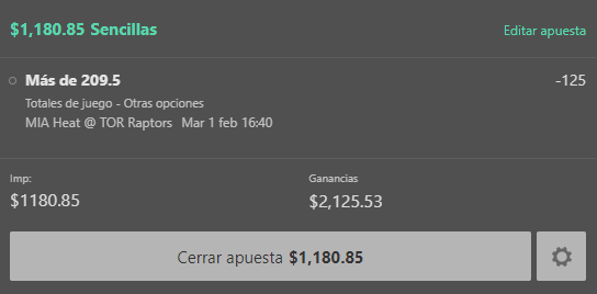 GSETBET's tweet photo. Hoy vamos a probar suerte con este over, que tenemos monitoreando desde el día de hoy, 

¿Quién más lo trae? 

#tmfp #freepick #nba #miamiheat #torontoraptors https://t.co/zNfNS9fOpW