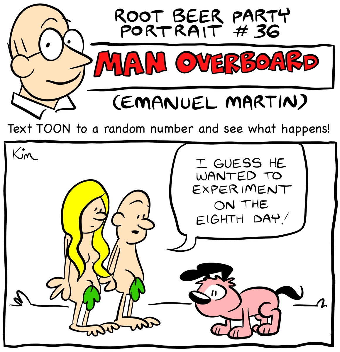 picpak's tweet photo. This month's #RootBeerParty sketch is Emanuel Martin of Man Overboard! https://t.co/XJ3bfnDfEb