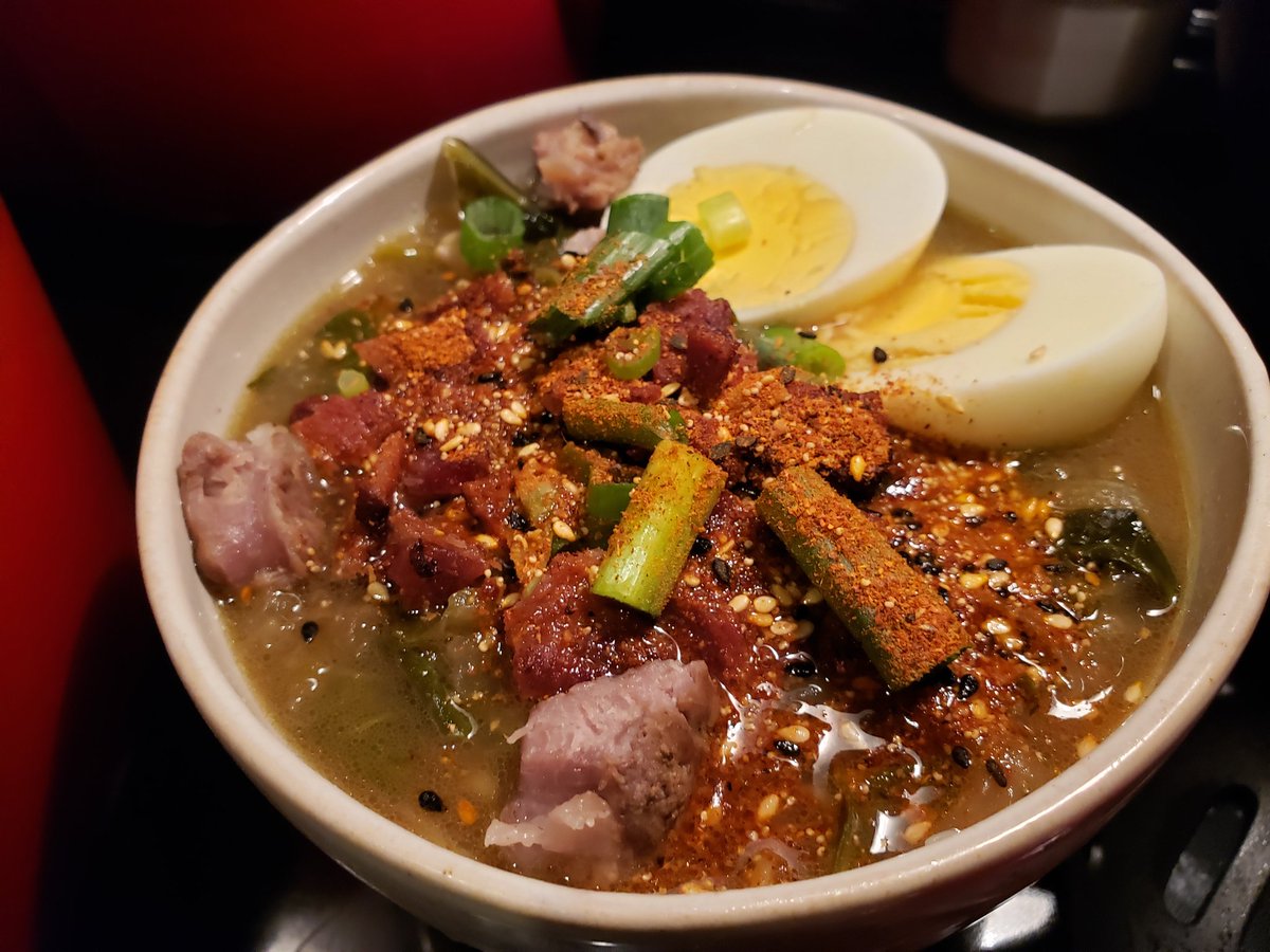 Celebrated #LunarNewYear with <a href="/DebMeye42765946/">Deb Meyer</a> making <a href="/ChefTRichards/">Todd Richards</a> fantastic #collardgreen #ramen recipe.