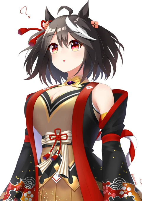 キタちゃんの勝負服の隙間が俺を狂わせる…#ウマ娘プリティダービー #キタサンブラック 