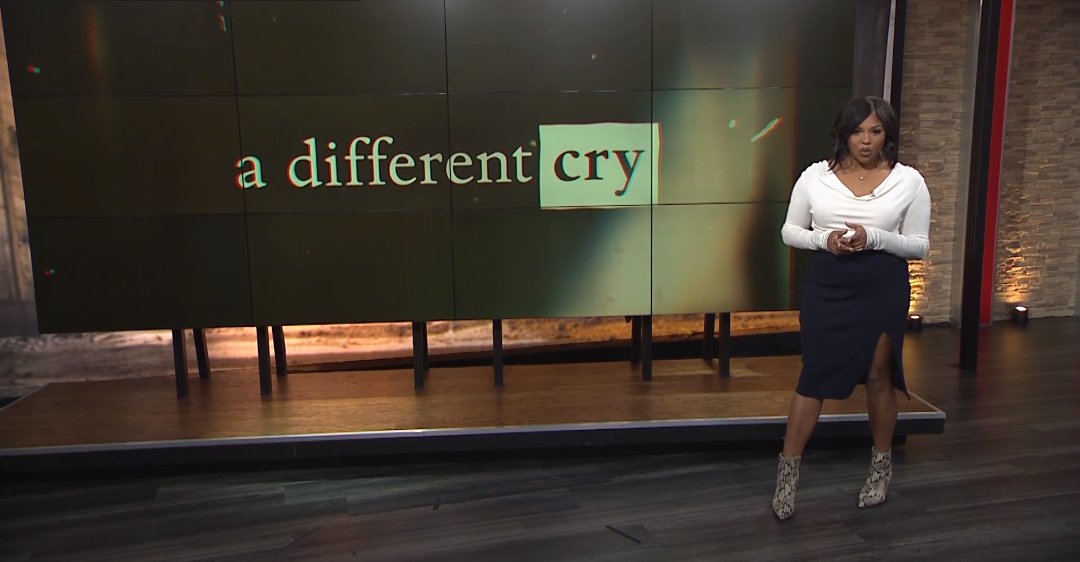 WE'RE LIVE. 
#ADifferentCry special report streaming now. If you haven't seen the series, tap in. 
If you have... and want to hear more from the people in the series -- stick around. 

I'll be live tweeting through the report on this thread.
#WATCH: youtu.be/earNzDb2Sck