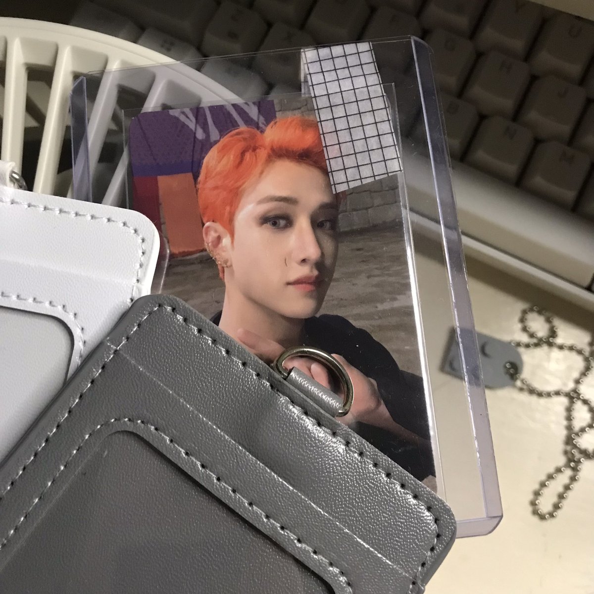 soojungkart's tweet photo. [#ai_proofb]

📽 — thank you @R1KIC4RT for letting me adopt chan and for the 2 leather card holder  ♡ https://t.co/IPji95nPrY