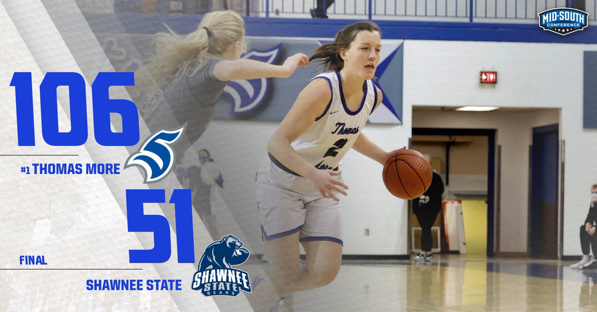 #1 Women's basketball keeps rolling with big 106-51 win over Shawnee State.

#LetsGoSaints