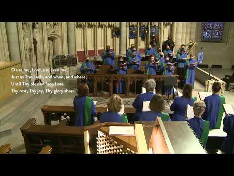 Hymn - lord, speak to me, that i may speak performed by the riverside choir | ja...
