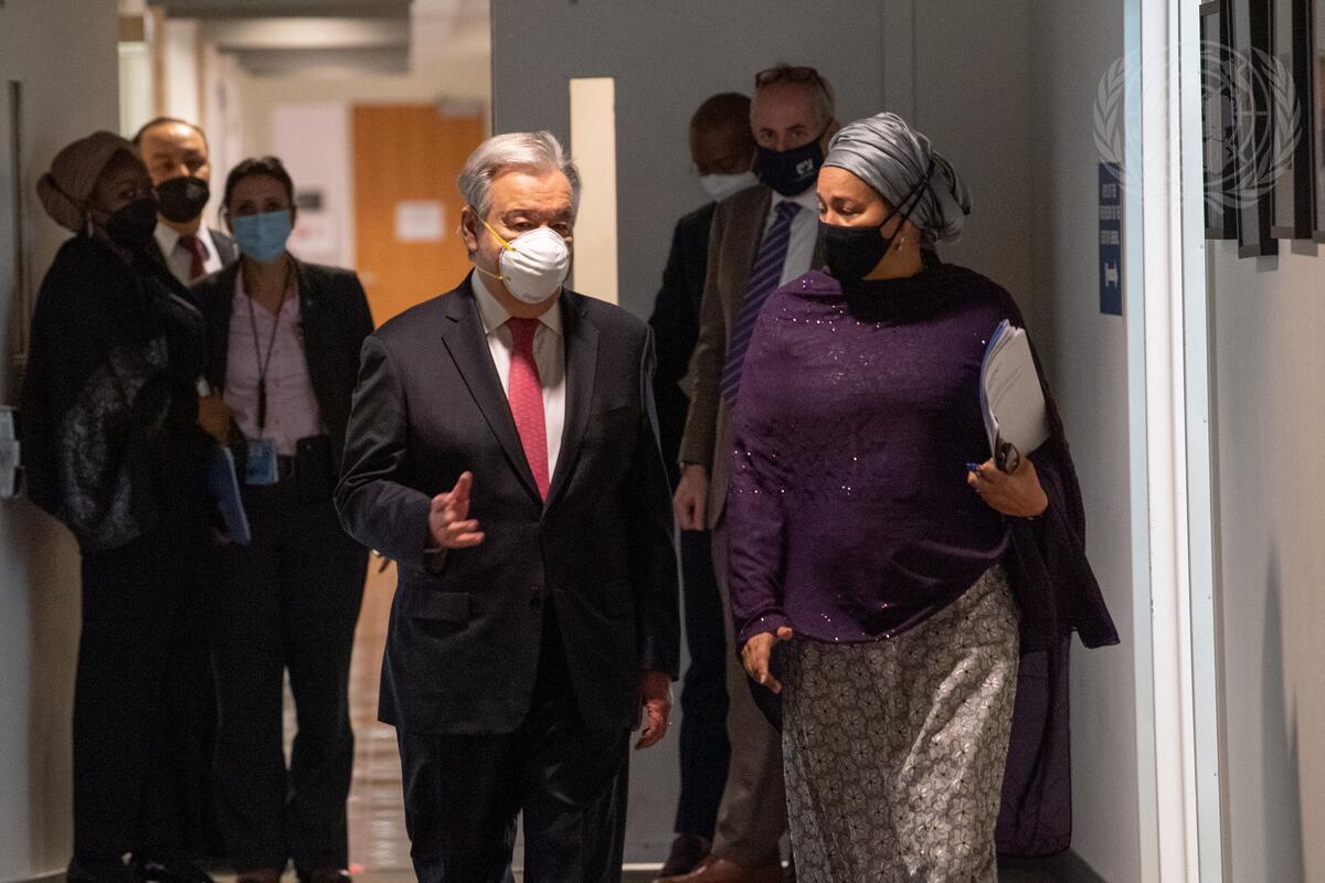 UNPeacebuilding's tweet image. The pushback on human rights – especially the rights of women and girls – continues.

My Call to Action for #HumanRights is a pushback against that pushback.

We will always push back – and push forward – to defend human rights - @antonioguterres @UN 
@UN_Spokesperson