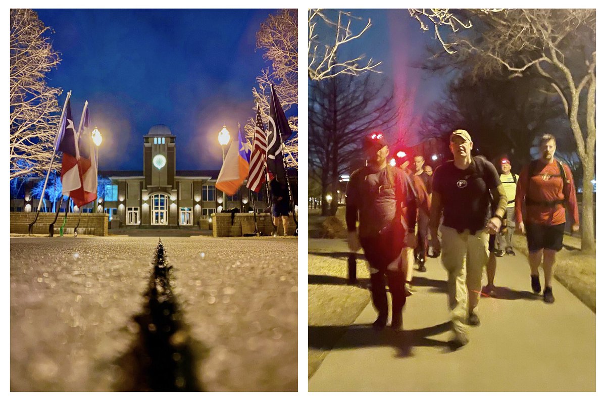 F3Alliance's tweet photo. TODAY WE PLANTED A FLAG AT KELLER TOWN HALL launching our 1st “Ruck-AO” -THE COUNCIL!

1st-F Q @F3_WalkOn presented the site shovel flag to Site-Q -RADAR for the launch!

Be there Tuedays 05:00
1100 Bear Creek Pkwy, 76248

info👉🏼 https://t.co/CE1pHkm9J9
@F3Expansion 
#f3alliance https://t.co/cLNsvw6zXh