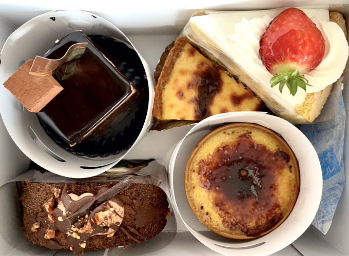 イチゴのショートケーキのtwitterイラスト検索結果