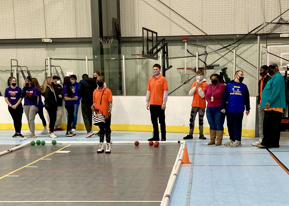 MGolonkaCCBOE's tweet photo. Grateful to have had the opportunity to referee the many talented student-athletes at the @ccps Unified Bocce District Championship this evening hosted by @CapClubhouse_. Congrats to all the participants!!! Thanks @CCPSMathBuzz and @melyssacooke for organizing a great event! https://t.co/IT6CFMRwZO
