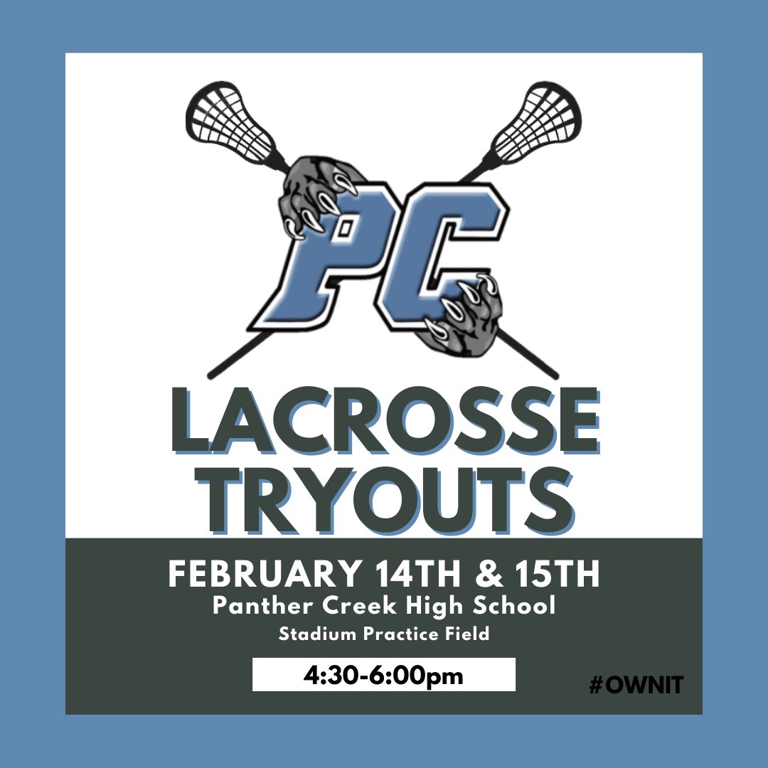 Save the dates! Tryouts will be held on February 14th and 15th at the stadium practice field from 4:30-6pm. 

If you are a new player please signup on this interest form: forms.gle/HQX8WJk9eZam85…

And make sure you are 100% registered on DragonFly prior to the tryouts!