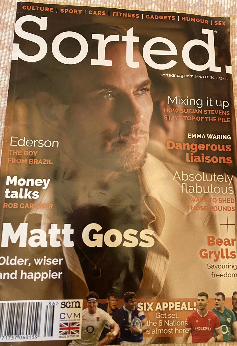 mjrowe28's tweet photo. @mattgoss @TeamMattGoss
Got my magazine today, lovely read and the pictures are fantastic. #somewheretofall #thebeautifulunknown can’t wait to get my vinyl next month. Credit to https://t.co/1ACS0bLDdR https://t.co/d3KSQSmW0R