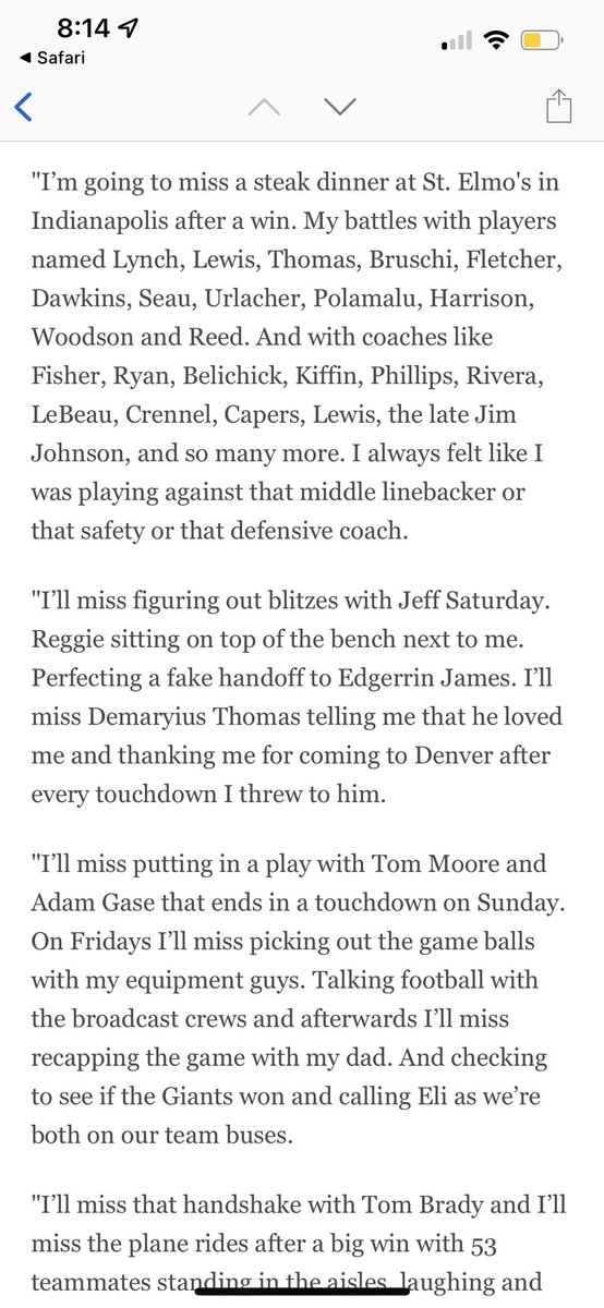 stoolpresidente's tweet photo. Peyton Manning retired after winning a Super Bowl with Broncos https://t.co/HUXF9KGjta