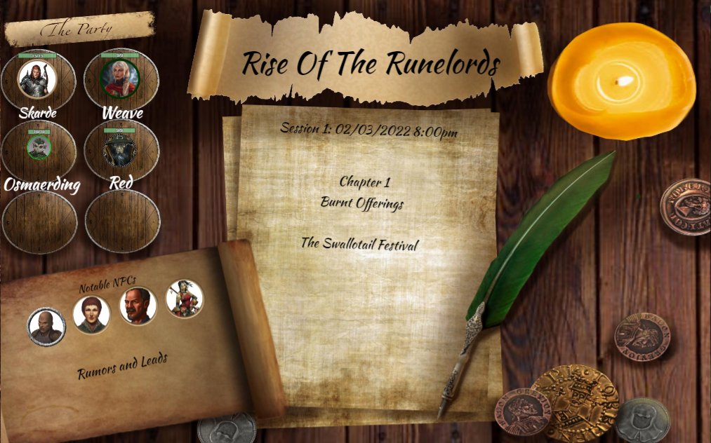 DerWolfGaming's tweet photo. Hot Off The Presses! Scream it to the heavens! Knock on your neighbors doors! Run through the streets screaming!
Session 1 of Rise Of The Runelords airs this Thursday!
Grab your Sihedron Rune and get ready!
#rotrl
#pathfinder1e
#actualplay
#twitch
https://t.co/PwQ2c3Yyp9 https://t.co/Y6At7DIXX8