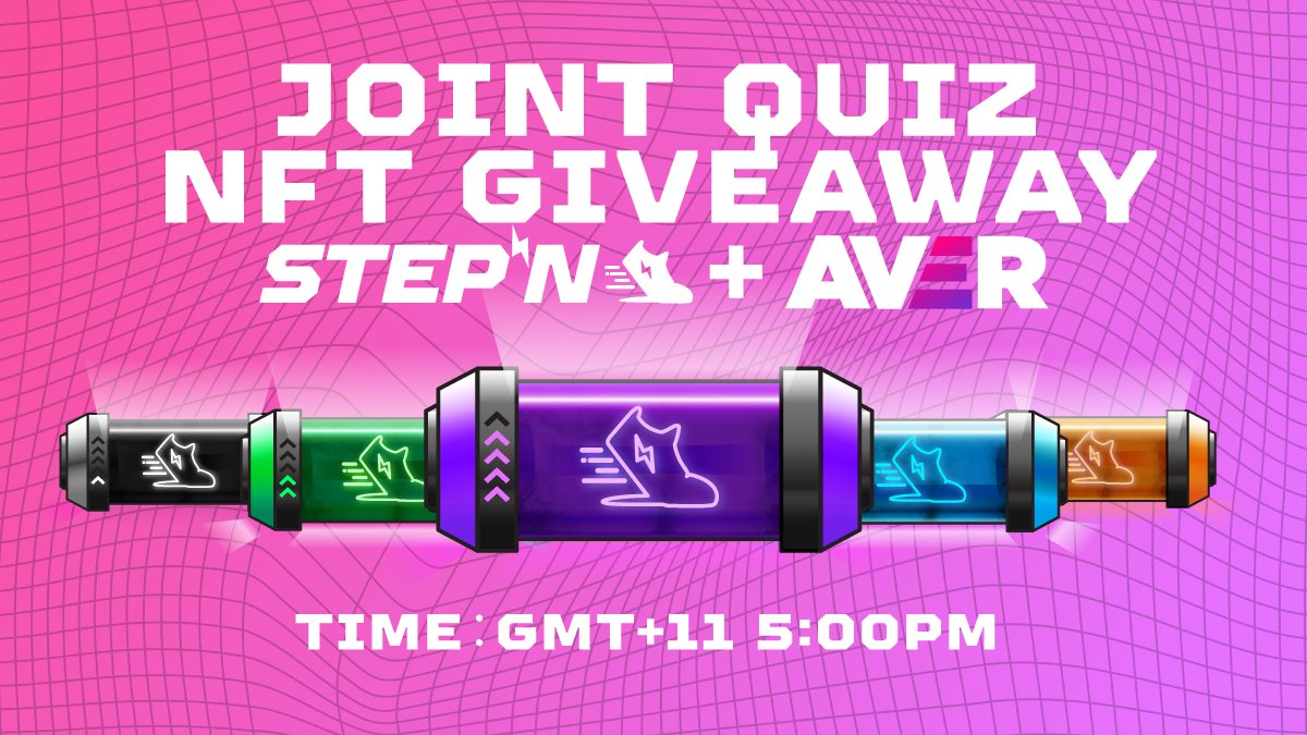 Barndog_Solana's tweet photo. in 4.5 hours we have @AverBet joining our @Stepnofficial Wed Live Quiz - it's a huge week this week, lot's of guests, lots of prizes, lots of Alpha!
I look forward to finding out what Aver is bringing to our Solana Community.
#itsGrape https://t.co/LUuLXC8J6G