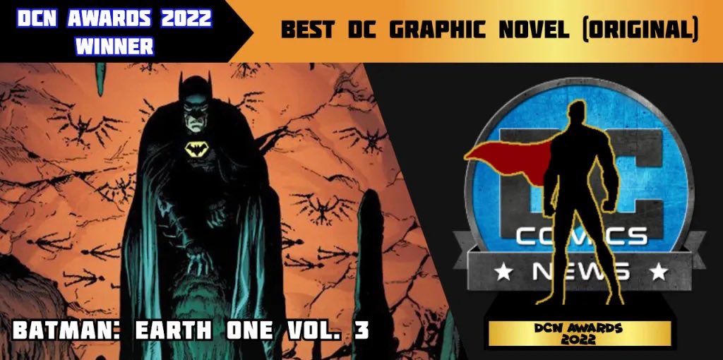 DC Comics News (@dccomicsnews) on Twitter photo If you haven’t been reading Batman: Earth One, then you’re missing out! Volume 3 is out and was voted Best DC Graphic Novel (Original) at the #DCNAwards!
Congrats to <a href="/geoffjohns/">Geoff Johns</a> @1moreGaryFrank <a href="/jonsibal/">jon sibal</a> <a href="/bdanderson13/">Brad Anderson</a> and everyone at <a href="/DCComics/">DC Comics</a> who made this book possible. If you haven’t been reading Batman: Earth One, then you’re missing out! Volume 3 is out and was voted Best DC Graphic Novel (Original) at the #DCNAwards!
Congrats to <a href="/geoffjohns/">Geoff Johns</a> @1moreGaryFrank <a href="/jonsibal/">jon sibal</a> <a href="/bdanderson13/">Brad Anderson</a> and everyone at <a href="/DCComics/">DC Comics</a> who made this book possible.