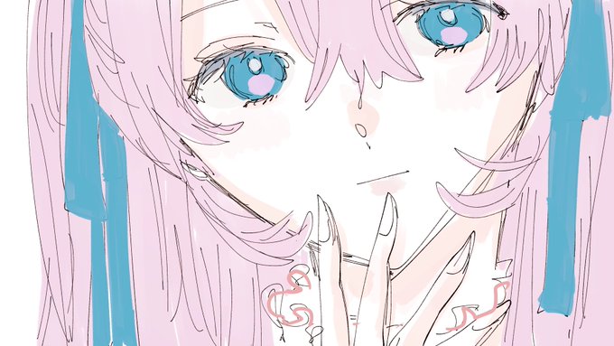 ピンク髪の女の子のtwitterイラスト検索結果