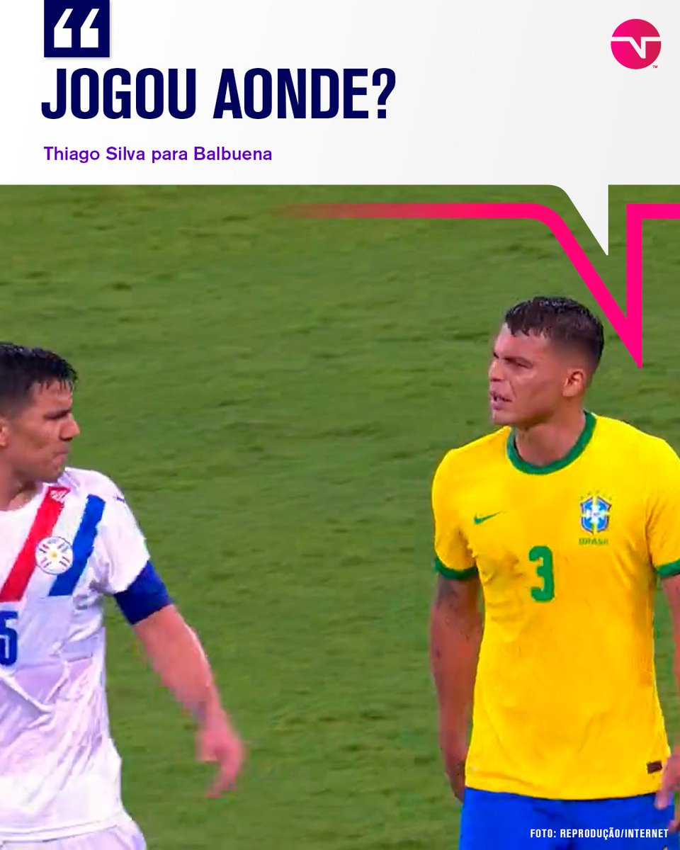 EITA! 😳 Parece que as coisas não estão muito legais entre Thiago Silva e Balbuena... #SeleçãoBrasileira