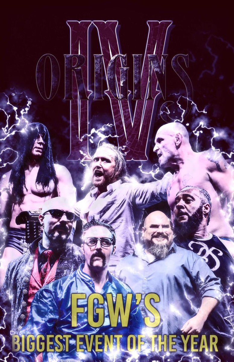 This Friday night, if you’re anywhere near Hamilton, OH, then the FGW arena is where you will wanna be.

Origins 4

<a href="/DarkStarMT/">Matthew Taylor</a> vs <a href="/DruSkillz/">Dru Skillz</a> 

FGW championship. 

‘Nough said.

But there’s more anyways, because we love you guys.

Get your tickets.