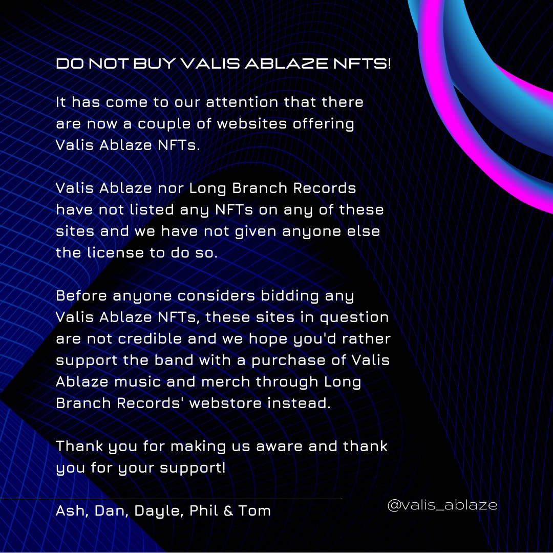 NFTs = No Fucking Thanks