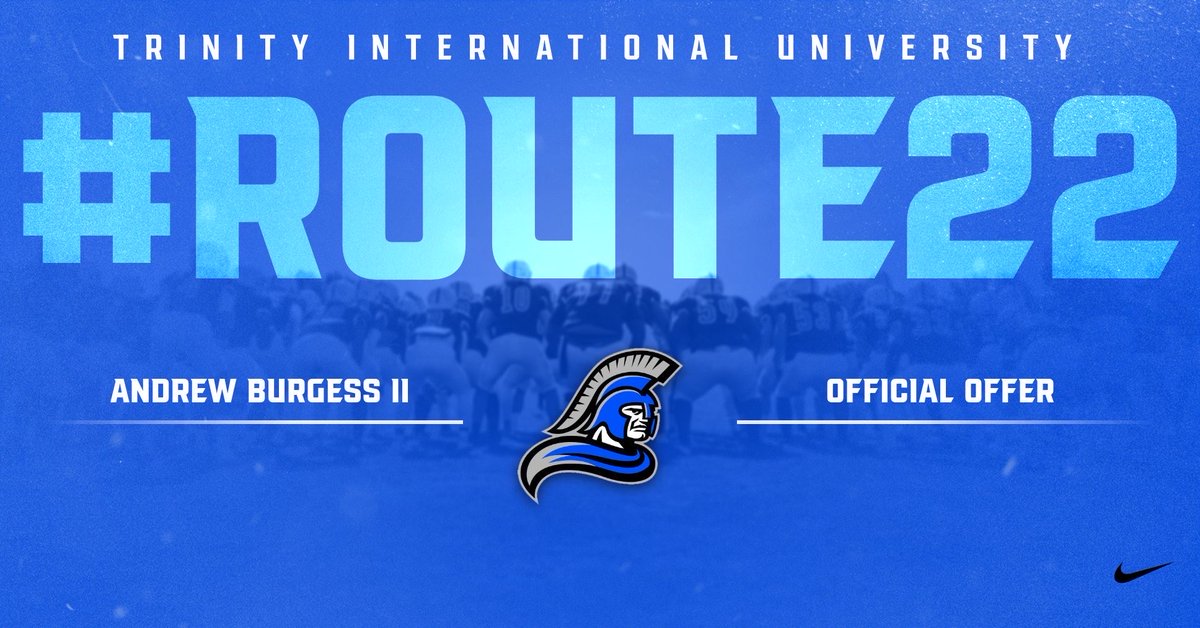 Andrew Burgess II (@andrewburgessii) on Twitter photo Blessed to receive an offer from <a href="/TIU_Football/">TIU Football</a> 💙🤍 <a href="/BootonJesse/">Coach_Booton</a> <a href="/StayHowlin/">Coyote Football</a> <a href="/CCHS_Sport/">Cypress Creek High School Athletics</a> Blessed to receive an offer from <a href="/TIU_Football/">TIU Football</a> 💙🤍 <a href="/BootonJesse/">Coach_Booton</a> <a href="/StayHowlin/">Coyote Football</a> <a href="/CCHS_Sport/">Cypress Creek High School Athletics</a>