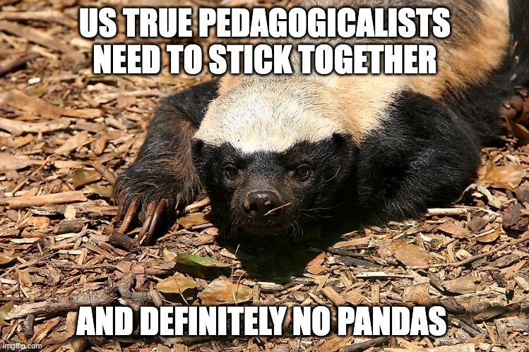 AngrierBadger's tweet photo. @EdTechPossum https://t.co/3Xo33eh6pL