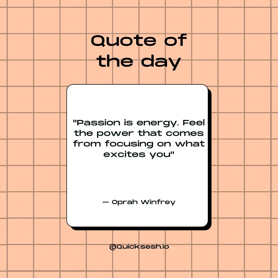 quick_sesh's tweet photo. During black history month we will be sharing powerful quotes from extraordinary people of color. Today’s quote is from @Oprah https://t.co/u1EdgJcsPZ