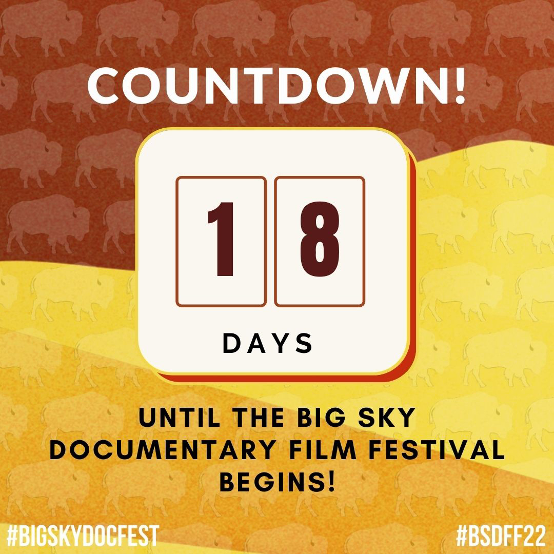 BigSkyDocFest's tweet photo. February is our favorite time of the year and the countdown is on! Who's ready for the Big Sky Documentary Film Festival? We can’t wait to welcome you back virtually and in-person in Missoula!
#bigskydocfest #BigSky #FilmFestival #Missoula #Montana #BSDFF #BSDFF22 https://t.co/IywcR9XaG1
