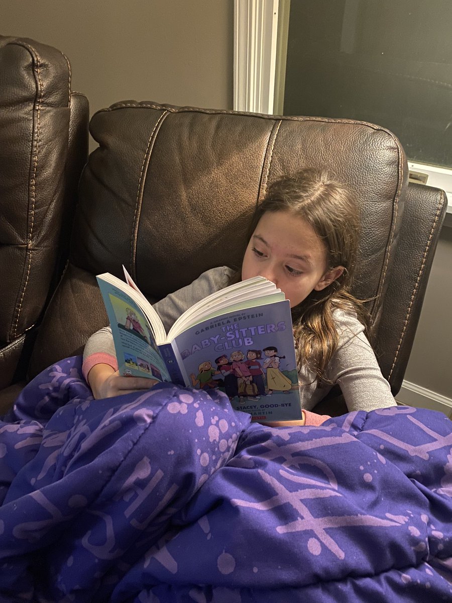 ecarlsonshs's tweet photo. She was so excited to open this book today. @pichikui @AuthorAnnMartin https://t.co/wiCEuYmf1W
