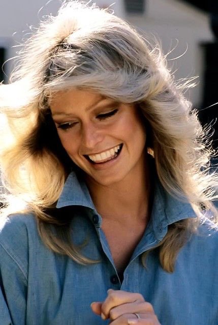 Also happy bday farrah fawcett  