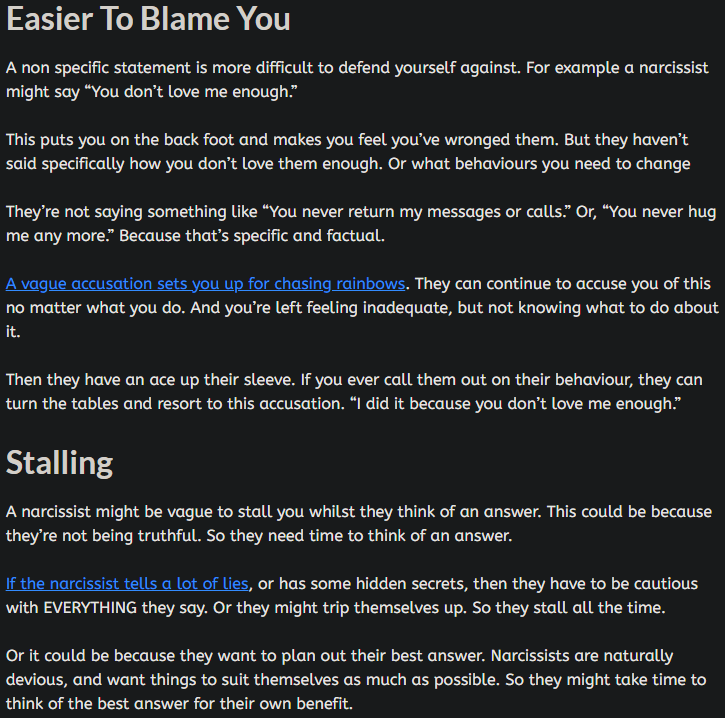 CryptoWZRD_SCAM's tweet photo. 3/ I personally can't say these are the reasons, but as he is a narcissist these would explain a lot of his behavior with replying to people as displayed in this thread instead of giving real answers. https://t.co/lolDIHHiRK
