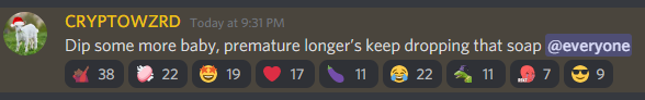 CryptoWZRD_SCAM's tweet photo. 1/ Example how he gaslights the group, acting like something that happens is what he wants. 

I ask him a logical &amp; rational question noticing what he's trying to do. Answers with a generalization to deflect &amp; evade the ACTUAL question. Doesn't work on me so doesn't answer. https://t.co/njTNMdIqH7