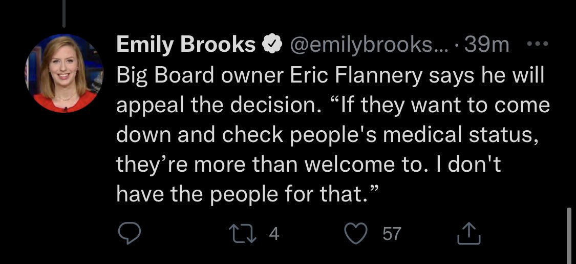 Finally…the owner of the <a href="/thebigboarddc/">The Big Board</a> talks to the local press or at least with them present