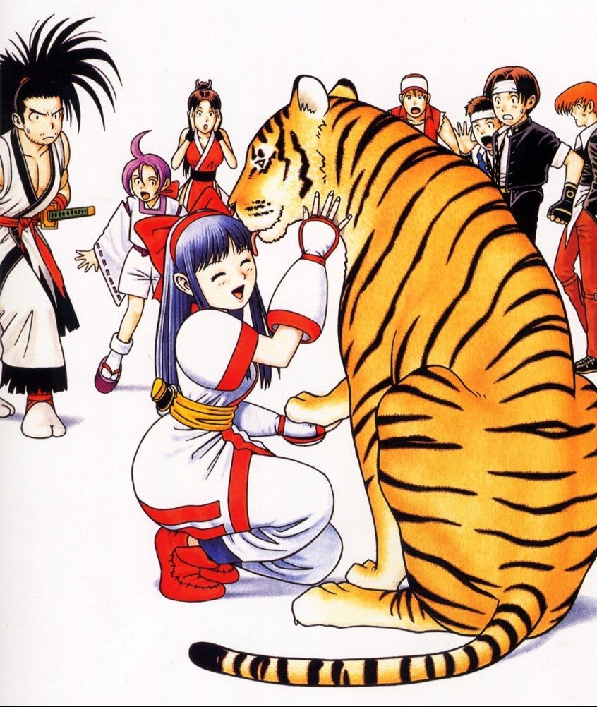 🐯 Happy Year of the Tiger 2022! 🧧 #snk #kof #kof15 #kofxv #samuraishodown #fgc #ChineseNewYear