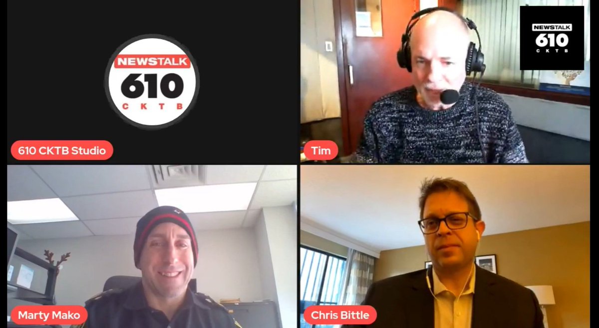 Marty_Mako's tweet photo. @610CKTB The best way to start #ToqueTuesday! Discussing today's top stories on the roundtable with @Chris_Bittle & @TimDenis1. Keep informed by following the voice of Niagara @610CKTB. 🎙 https://t.co/mTcRJx5ytI