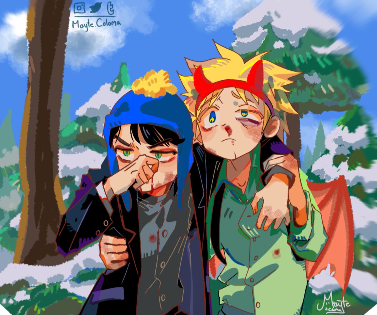 Imp Tweek x Youth pastor Craig 1/3 #Southpark #imptweek #youthpastorcraig  #spphonedestroyer, image size:1200x1004