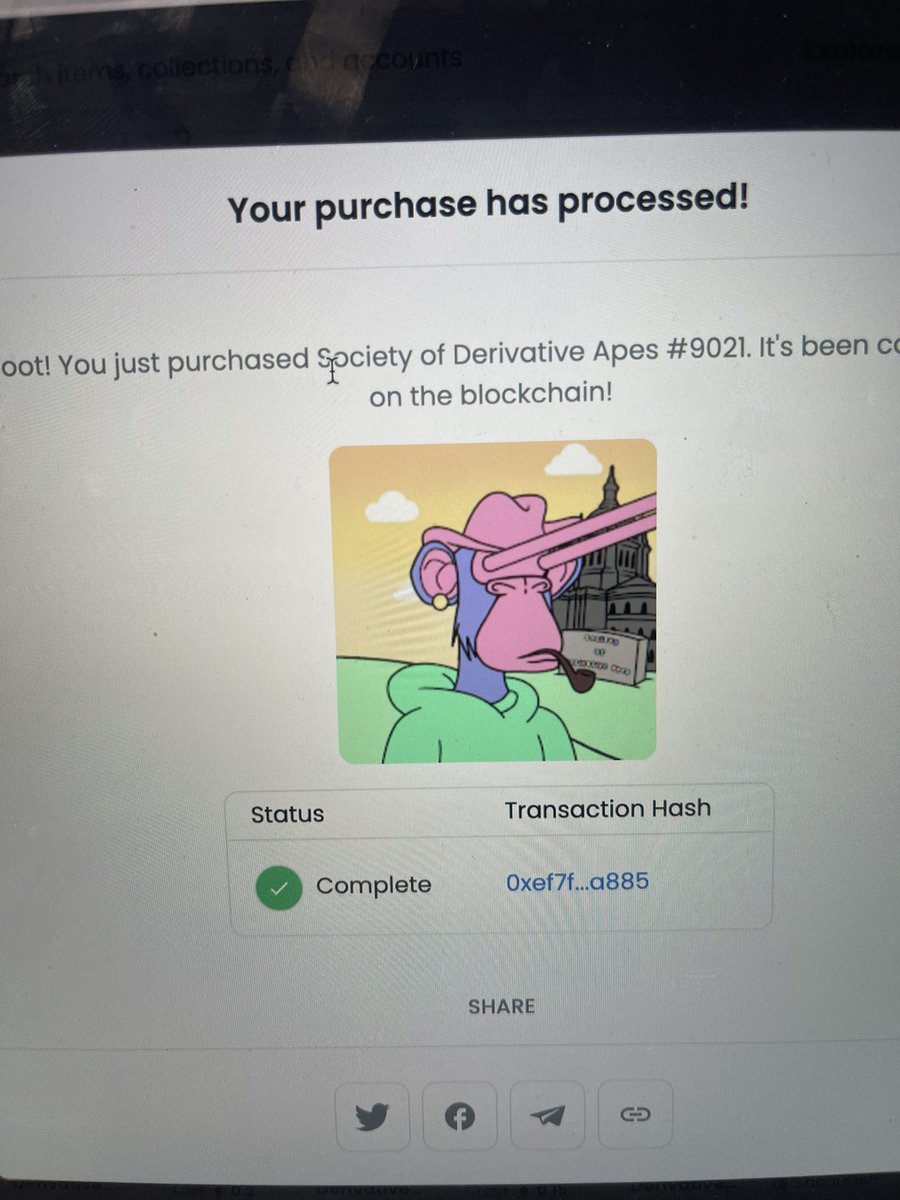 WadeeHabeebi's tweet photo. @DerivativeApes @DerivativeApes 🧹🧹🧹🧹🧹🧹🧹 SWEEP!!!!! Bought 12 SODA APES 🦍 yesterday and 4 more just now!!!! Will be buying on a regular basis!!!! Getting paper hands out and real #SodaGang members only!!!!🚀500RT’s I’ll buy ♾:)we’re going to the moon mark my words!!🚀🚀🚀 https://t.co/g24IWbJETN