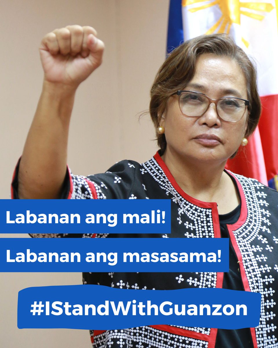 rowena_guanzon's tweet photo. Labanan ang mali ! Labanan ang masasama ! https://t.co/KYqbr1Vclr