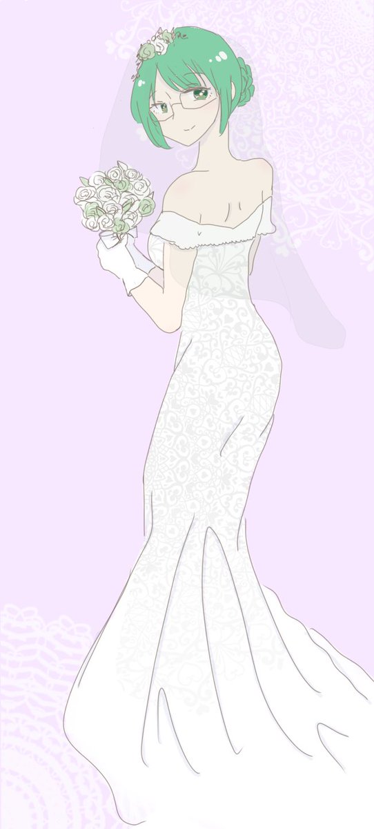 マーメイドドレスのtwitterイラスト検索結果