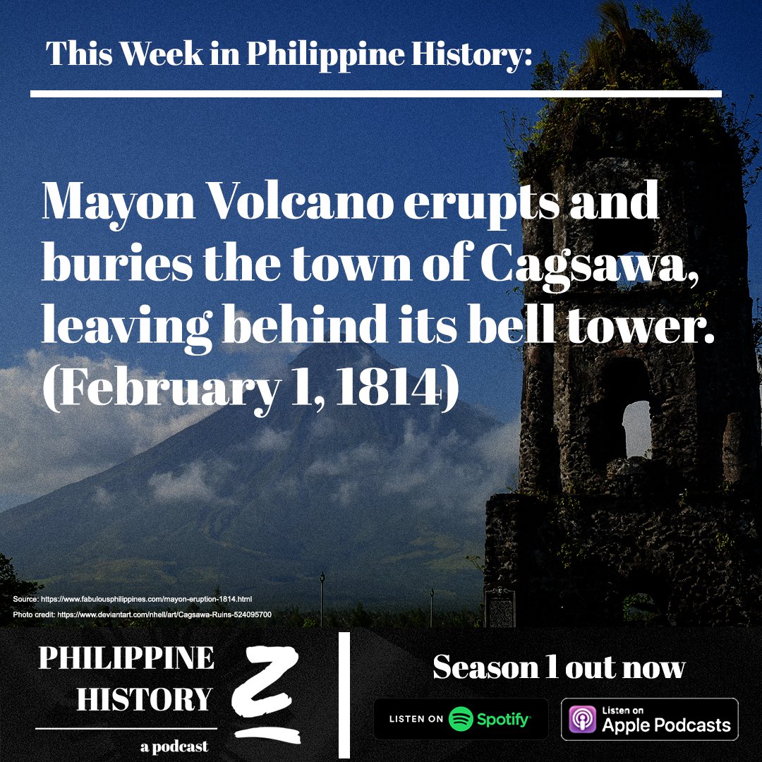 phzpodcast's tweet photo. Catch Season 1 of Philippine History Z on Spotify, Apple Podcasts, Google Podcasts, and Stitcher. Follow us on FB and Twitter (@phzpodcast) and on IG (@philippinehistoryzofficial).

#History #podcast #PinoyPodcast #PhilippinePodcastDirectory #HistoryPH #Kasaysayan #Philippines https://t.co/afmhLbbNYy