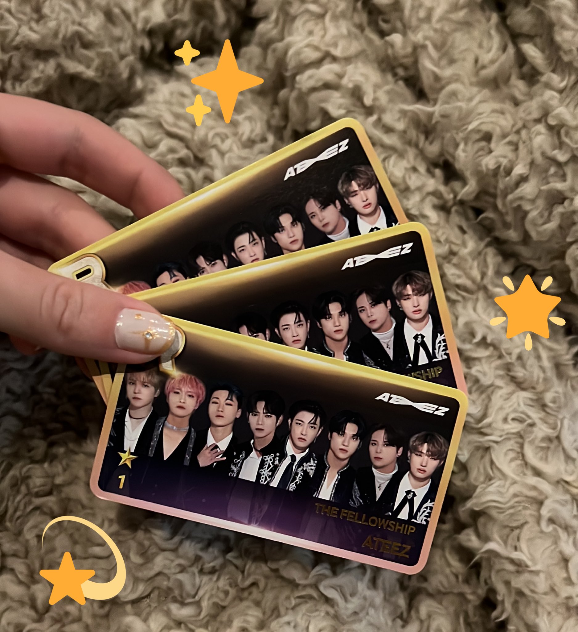 melisa 🤎 on Twitter "I have 3 extra superstar ateez codes ! reply