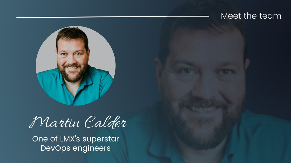 Meet Martin Calder, one of LMX’s superstar DevOps engineers!

Link to full post: lastmilexchange.com/meet-martin-ca…

#meettheteam #accessnetwork #automation #PCQ #devops