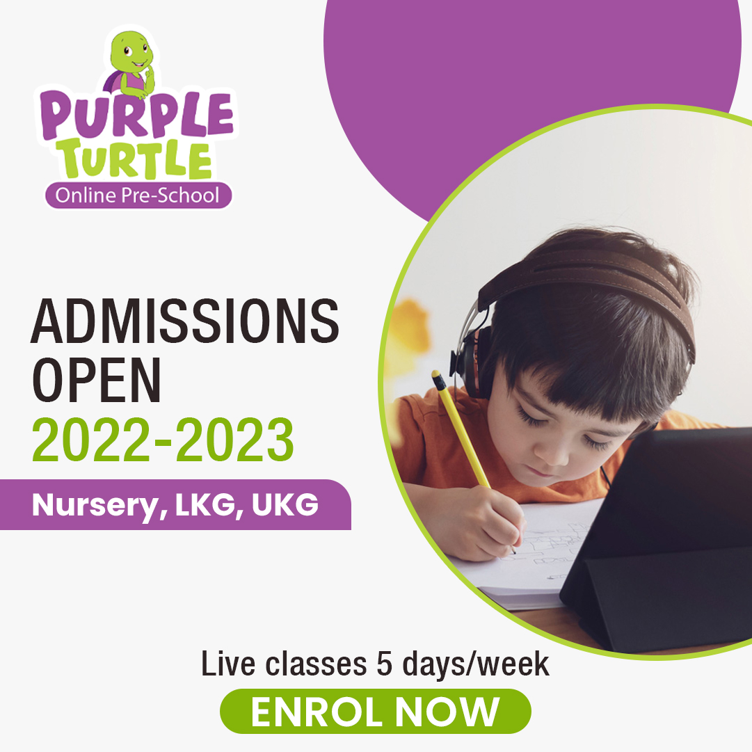 mypurpleturtle's tweet photo. Admission Open
Connect with us!
Call us: +91 7411782102
Email us: Info@Purpleturtle.com
Book a Free Demo: https://t.co/hq0yoMcA0g
#purpleturtle #preschool #onlineclasses #admissionopen
#ActivityClasses https://t.co/tXZuby4mNX
