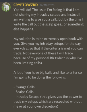 CryptoWZRD_SCAM's tweet photo. 4/ Look at all this bullshit he keeps feeding us. So complicated to give trades when he sees them. Such a lengthy process to say "enter coin x @ x, long/short, tps, sl". Especially since he trades on 1h chart or higher only which moves so fast! LOL the time he writes it up. https://t.co/8Zj8JjhJiw