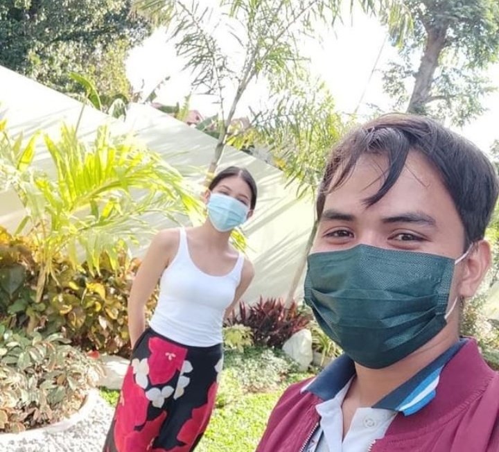 jhoeyjj's tweet image. Hi Ms Cute!😷☺ @mainedcm 

#MaineMendoza 
©️