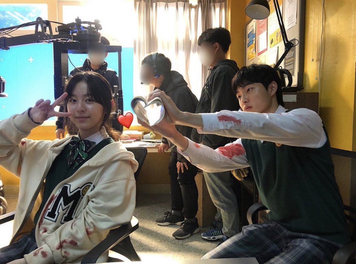 PEOPLE DIED (ME) 😭 #AllOfUsAreDead #박지후 #지금우리학교는 #청산온조