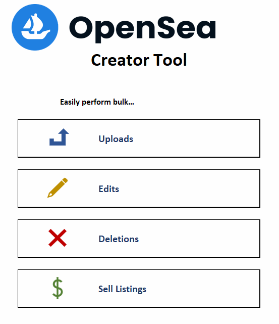 _aydindb's tweet photo. Making progress... created a simple little UI for my @opensea Creator Tool 👇

As a bonus, it also happens to include a list of all the features I plan to add to it 👀

Let me know what you think, feedback + suggestions are welcome 

#NFT #NFTCommmunity #NFTProject #NFTartist https://t.co/w92v17FNcJ