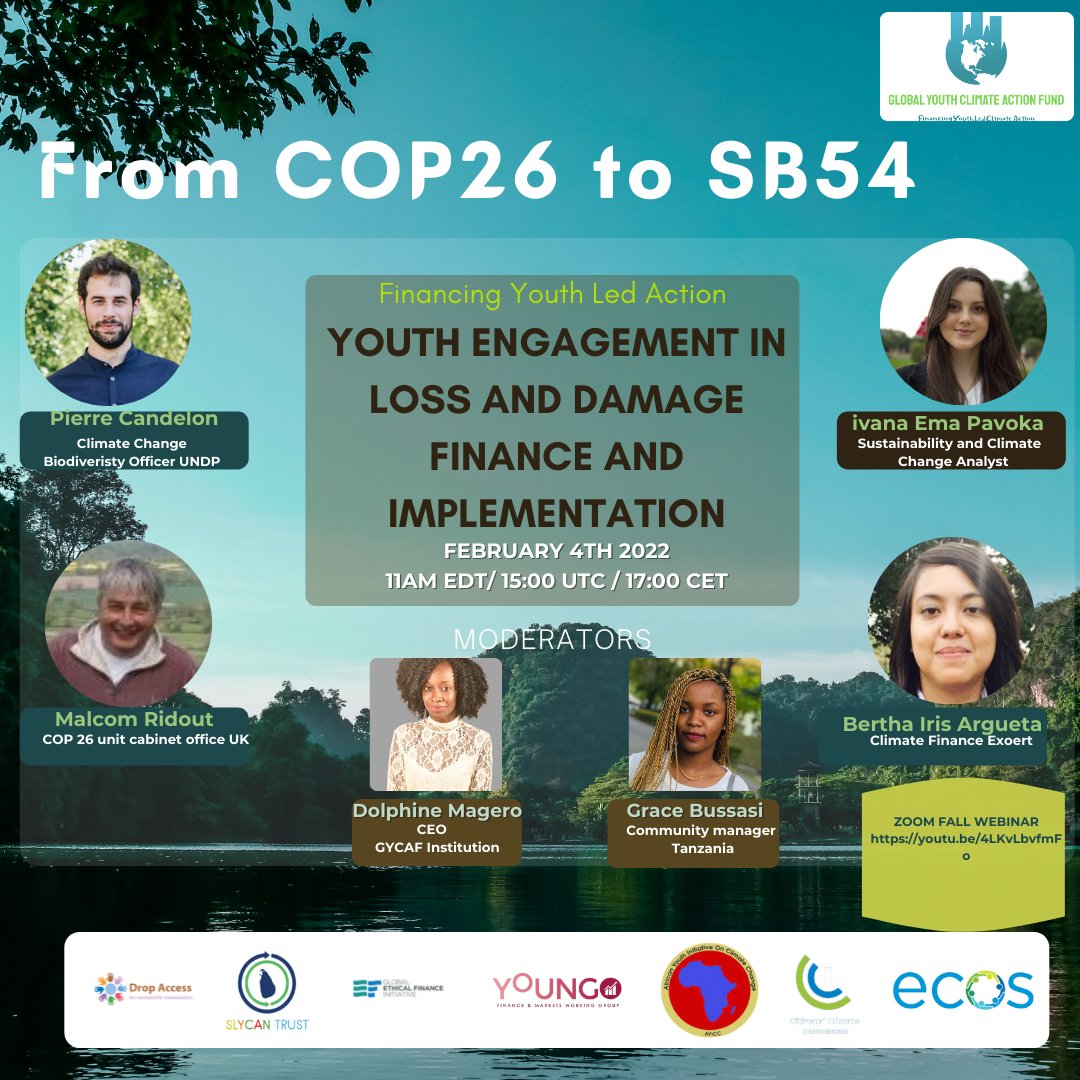 Green Youth Climate Fund Institution tweet media