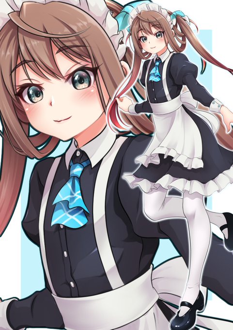 #ツインテールの日 
ツインテっぽいの
好きな髪型なのにあんまり描いてなかった 